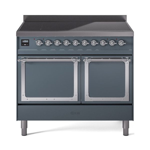 ILVE Nostalgie II Noblesse 40?? Induction Freestanding Range with Solid Door - UNDI406QNMP - Image 6