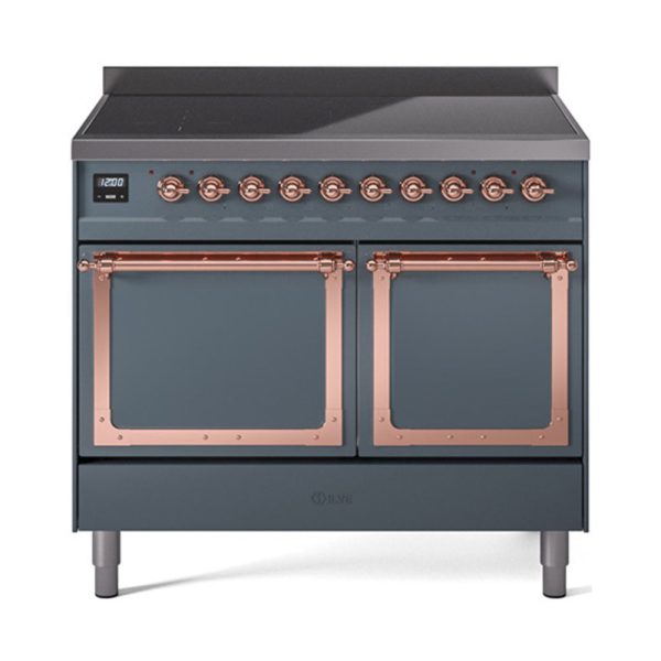 ILVE Nostalgie II Noblesse 40?? Induction Freestanding Range with Solid Door - UNDI406QNMP - Image 8
