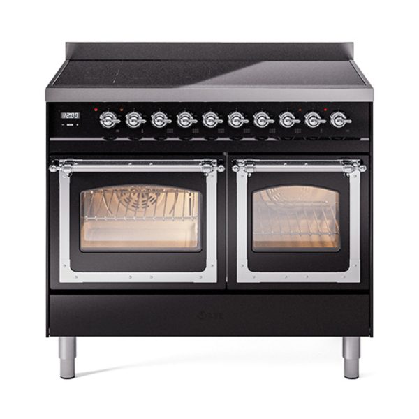 ILVE Nostalgie II Noblesse 40?? Induction Freestanding Range with Triple Glass Door - UNDI406NMP - Image 18