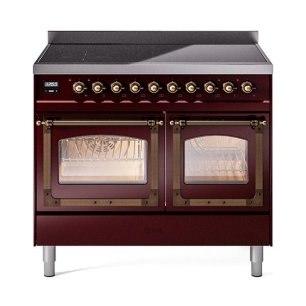 ILVE Nostalgie II Noblesse 40?? Induction Freestanding Range with Triple Glass Door - UNDI406NMP - Image 9