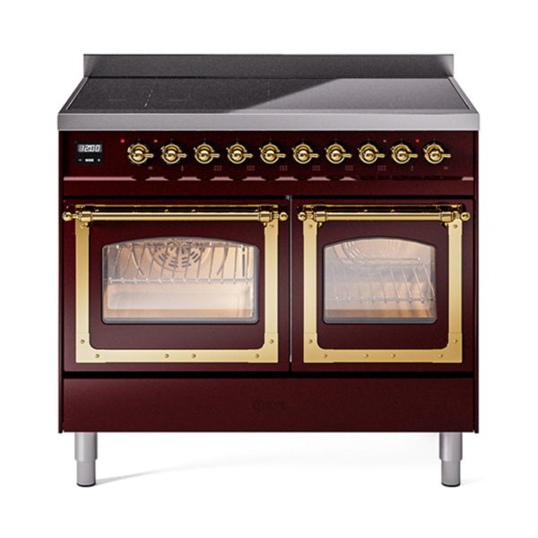 ILVE Nostalgie II Noblesse 40?? Induction Freestanding Range with Triple Glass Door - UNDI406NMP - Image 11