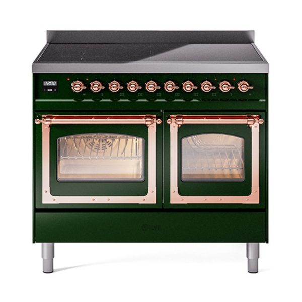 ILVE Nostalgie II Noblesse 40?? Induction Freestanding Range with Triple Glass Door - UNDI406NMP - Image 16