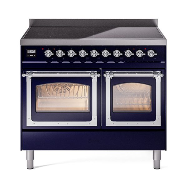 ILVE Nostalgie II Noblesse 40?? Induction Freestanding Range with Triple Glass Door - UNDI406NMP - Image 22