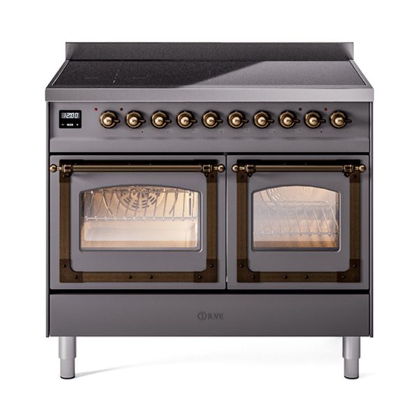 ILVE Nostalgie II Noblesse 40?? Induction Freestanding Range with Triple Glass Door - UNDI406NMP - Image 25