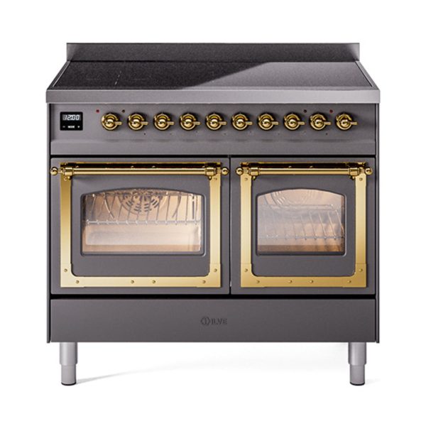 ILVE Nostalgie II Noblesse 40?? Induction Freestanding Range with Triple Glass Door - UNDI406NMP - Image 27