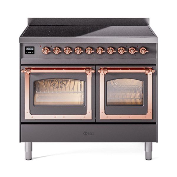 ILVE Nostalgie II Noblesse 40?? Induction Freestanding Range with Triple Glass Door - UNDI406NMP - Image 28