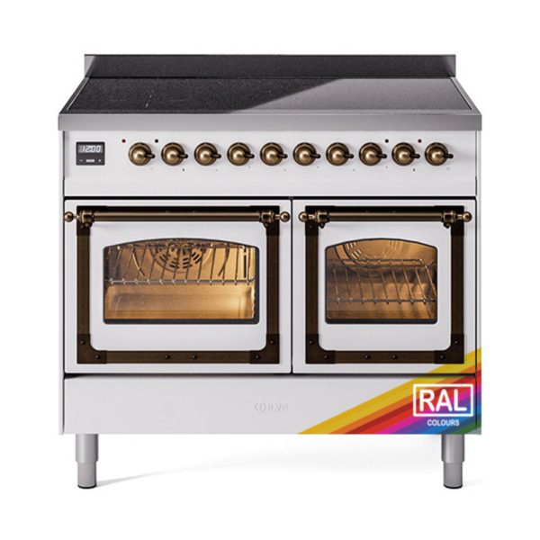 ILVE Nostalgie II Noblesse 40?? Induction Freestanding Range with Triple Glass Door - UNDI406NMP - Image 29