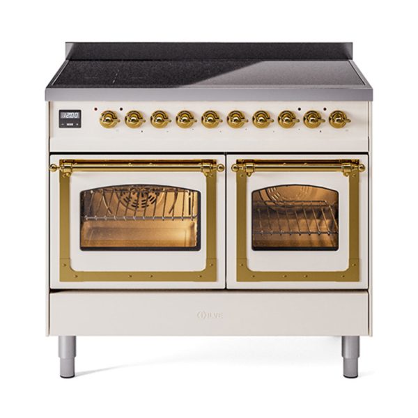 ILVE Nostalgie II Noblesse 40?? Induction Freestanding Range with Triple Glass Door - UNDI406NMP - Image 3