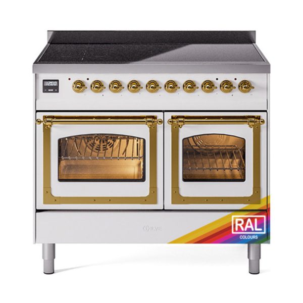 ILVE Nostalgie II Noblesse 40?? Induction Freestanding Range with Triple Glass Door - UNDI406NMP - Image 31