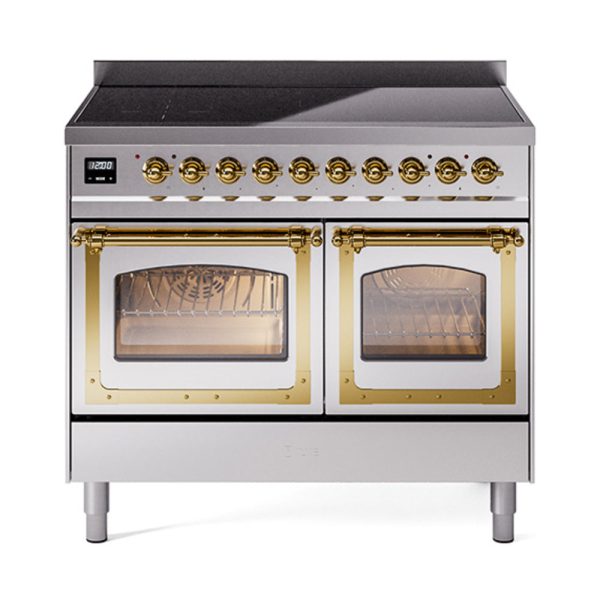 ILVE Nostalgie II Noblesse 40?? Induction Freestanding Range with Triple Glass Door - UNDI406NMP - Image 35