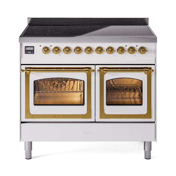 ILVE Nostalgie II Noblesse 40?? Induction Freestanding Range with Triple Glass Door - UNDI406NMP - Image 39