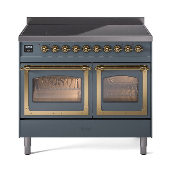 ILVE Nostalgie II Noblesse 40?? Induction Freestanding Range with Triple Glass Door - UNDI406NMP - Image 7