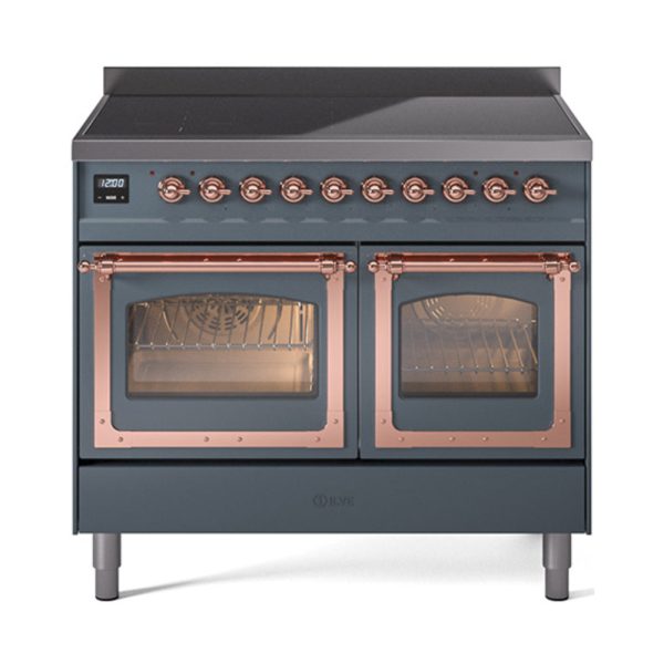 ILVE Nostalgie II Noblesse 40?? Induction Freestanding Range with Triple Glass Door - UNDI406NMP - Image 8
