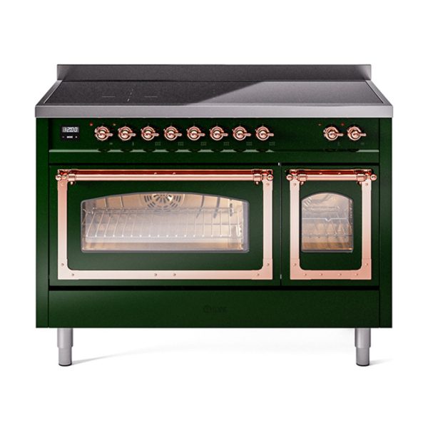 ILVE Nostalgie II Noblesse 48?? Induction Freestanding Range with Triple Glass Door - UNI486NMP - Image 21