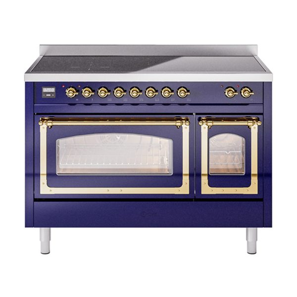 ILVE Nostalgie II Noblesse 48?? Induction Freestanding Range with Triple Glass Door - UNI486NMP - Image 22