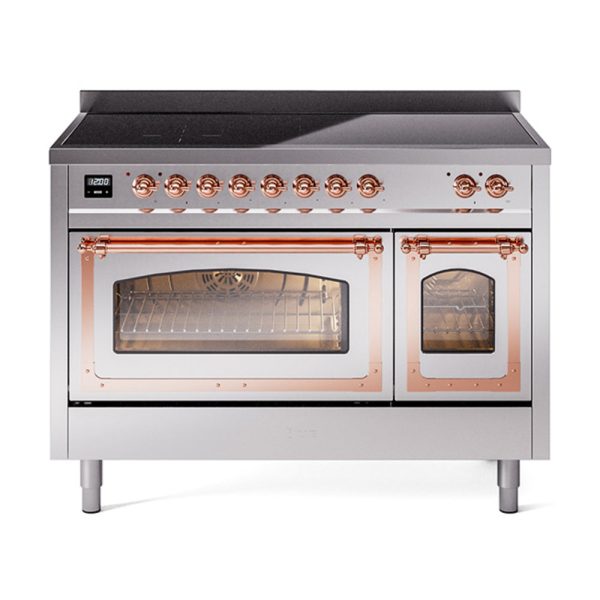 ILVE Nostalgie II Noblesse 48?? Induction Freestanding Range with Triple Glass Door - UNI486NMP - Image 37