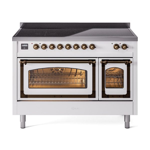 ILVE Nostalgie II Noblesse 48?? Induction Freestanding Range with Triple Glass Door - UNI486NMP - Image 38