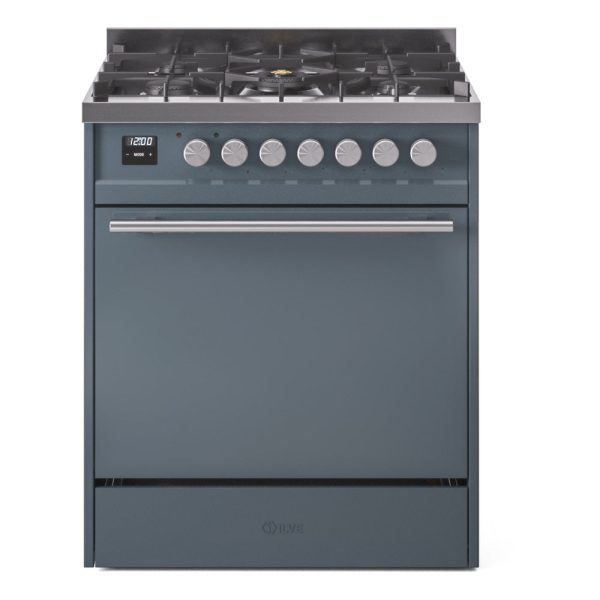 ILVE Professional Plus II 30?? Dual Fuel Range with Solid Door - UP30QMP - Image 2