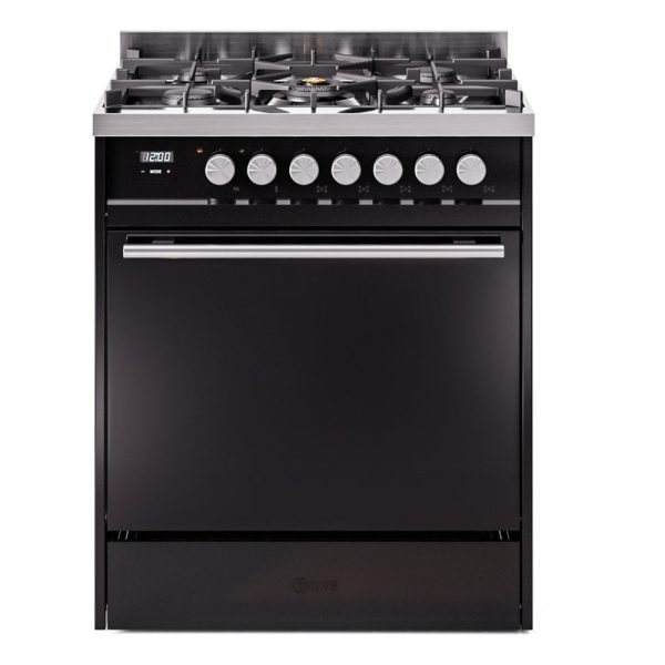 ILVE Professional Plus II 30?? Dual Fuel Range with Solid Door - UP30QMP - Image 3