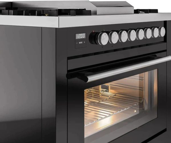 ILVE Professional Plus II 36-Inch Freestanding Dual Fuel Range with 6 Sealed Burner - UP36FWMP - Image 18