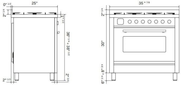 ILVE Professional Plus II 36-Inch Induction Range - UPI366WMP - Image 15