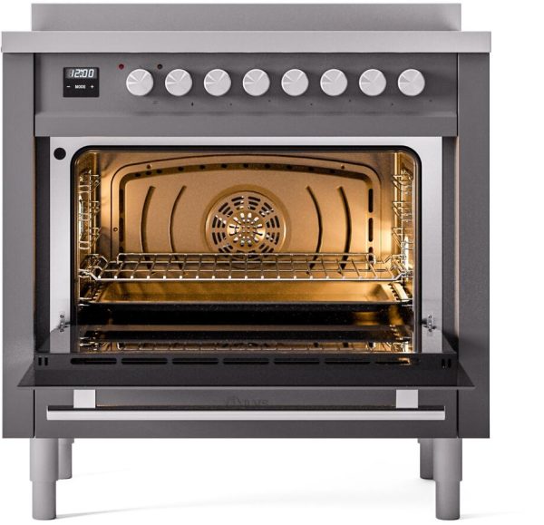 ILVE Professional Plus II 36-Inch Induction Range - UPI366WMP - Image 20