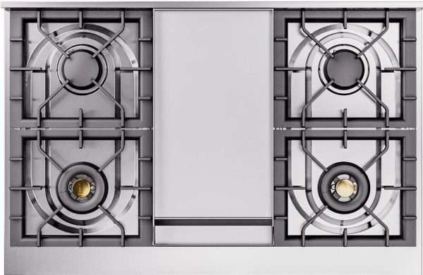 ILVE Professional Plus II 40-Inch Freestanding Dual Fuel Range with 6 Sealed Burner - UPD40FWMP - Image 14