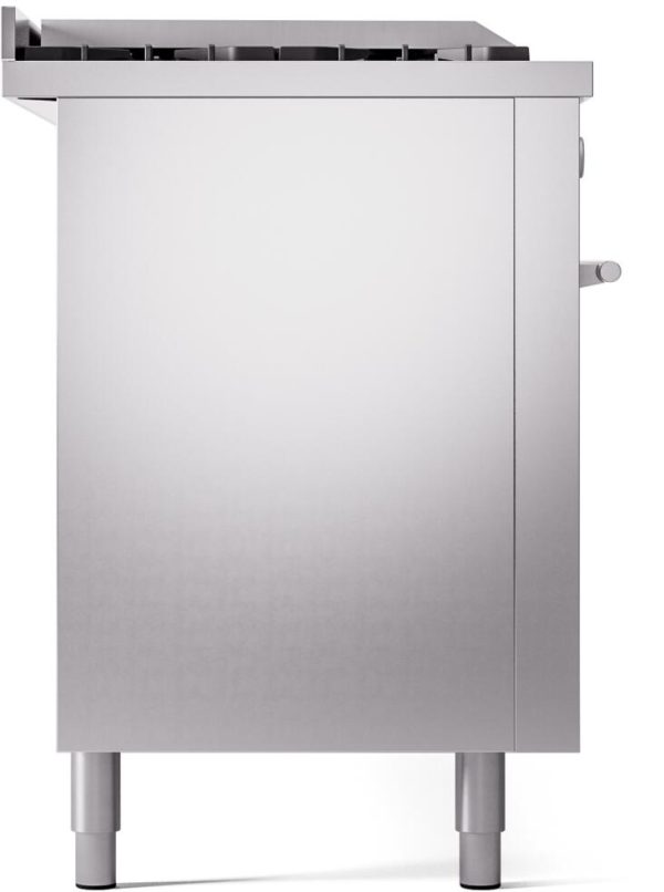 ILVE Professional Plus II 60 Inch Dual Fuel Freestanding Range in Stainless Steel with Trim - UP60FSWMP - Image 10