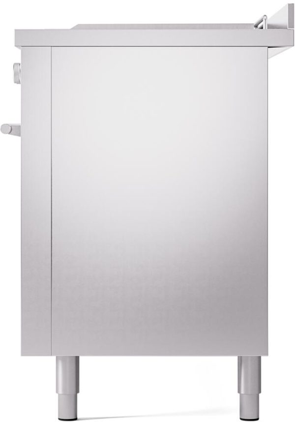 ILVE Professional Plus II 60 Inch Dual Fuel Freestanding Range in Stainless Steel with Trim - UP60FSWMP - Image 11