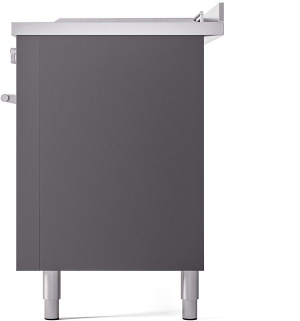 ILVE Professional Plus II 60 Inch Dual Fuel Freestanding Range in Stainless Steel with Trim - UP60FSWMP - Image 30