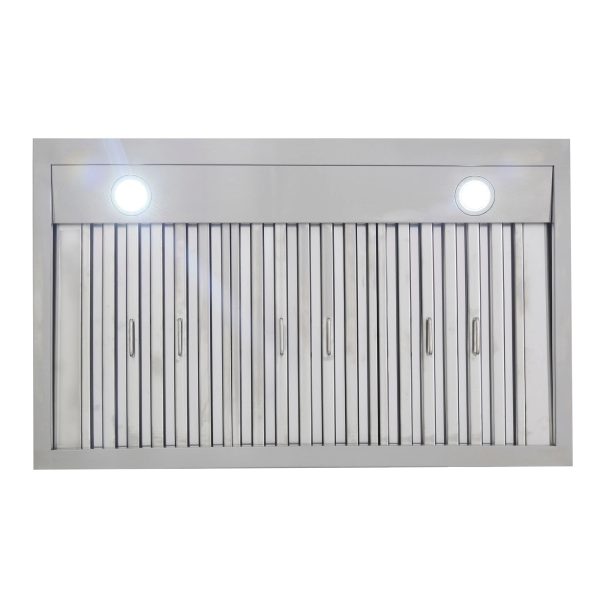 Kucht Professional 36 in. Wall Mounted Hood in Stainless Steel with Color Options KRH3615A - Image 4