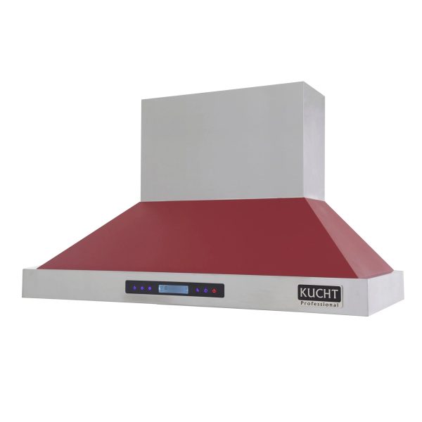 Kucht Professional 48 in. Wall Mounted Hood in Stainless Steel with Color Options KRH4815A - Image 2