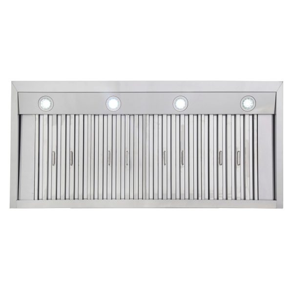 Kucht Professional 48 in. Wall Mounted Hood in Stainless Steel with Color Options KRH4815A - Image 4