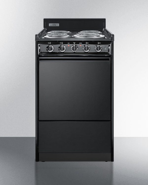 Summit 20" Wide Electric Coil Range - TEM110C