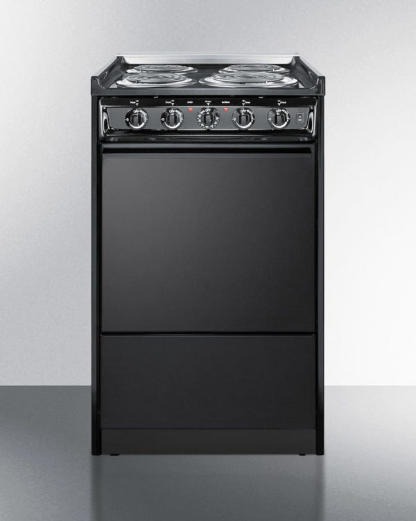 Summit 20" Wide Electric Coil Range - TEM110CR