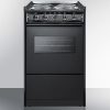 Summit 20" Wide Electric Coil Range - TEM110CRW