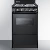 Summit 20" Wide Electric Coil Range - TEM110CW