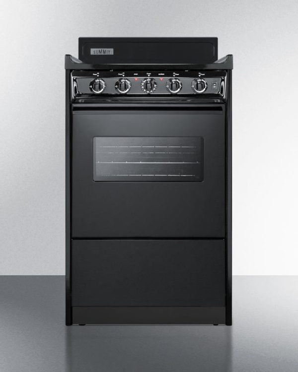 Summit 20" Wide Electric Coil Range - TEM110CW - Image 3