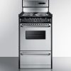 Summit 20" Wide Electric Coil Range - TEM130BKWY