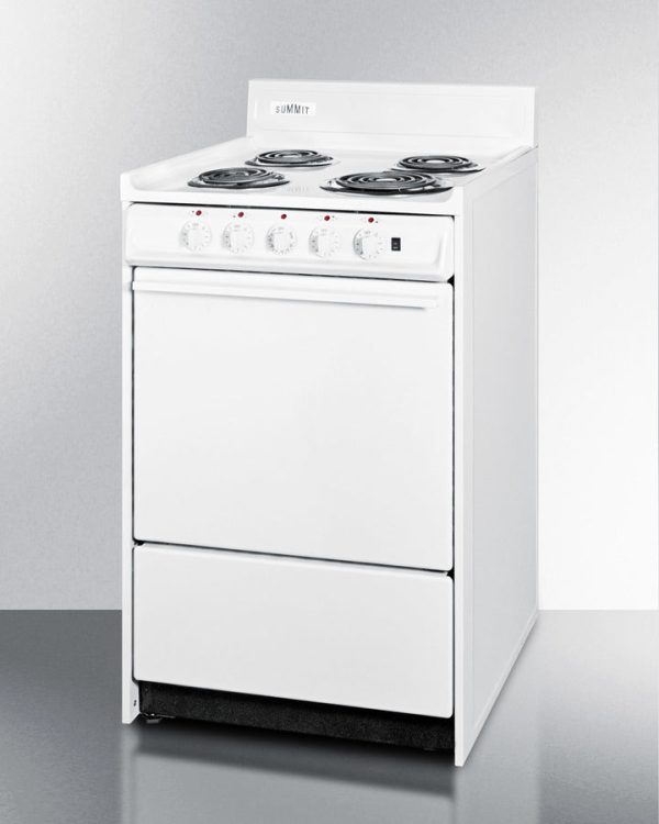 Summit 20" Wide Electric Coil Top Range - WEM1171Q - Image 2