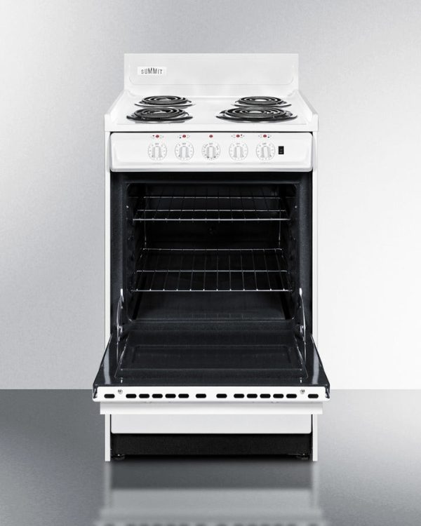 Summit 20" Wide Electric Coil Top Range - WEM1171Q - Image 3