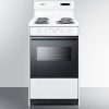 Summit 20" Wide Electric Coil Top Range - WEM130DK