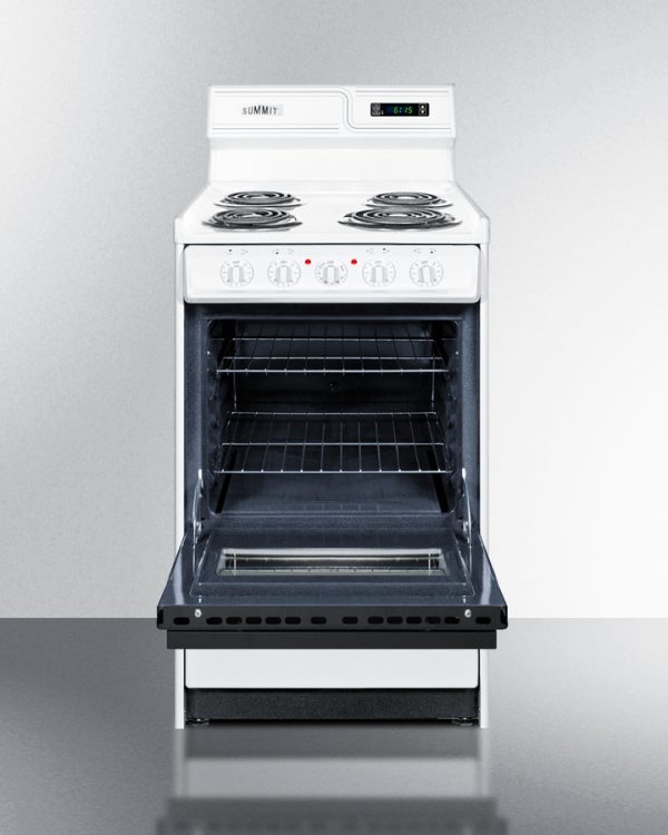 Summit 20" Wide Electric Coil Top Range - WEM130DK - Image 2