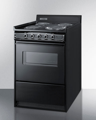 Summit 24" Wide Electric Coil Range