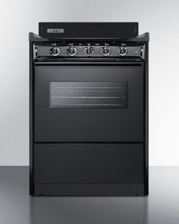 Summit 24" Wide Electric Coil Range - TEM610CW - Image 4