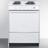 Summit 24" Wide Electric Coil Top Range - WEM610R