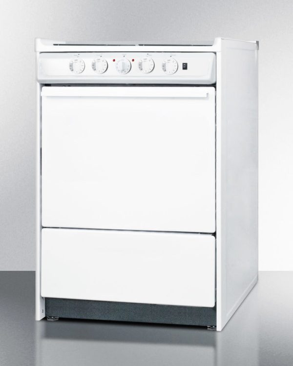 Summit 24" Wide Electric Coil Top Range - WEM610R - Image 4