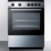 Summit 24" Wide Smooth Top Electric Range - CLRE24