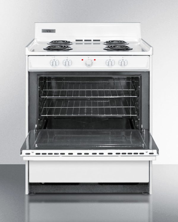 Summit 30" Wide Electric Coil Top Range - WEM210 - Image 3