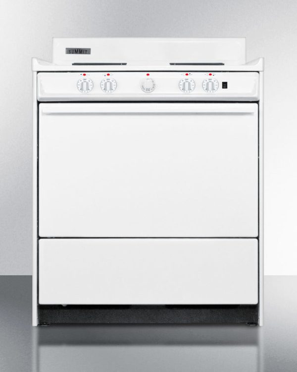 Summit 30" Wide Electric Coil Top Range - WEM2171Q - Image 2